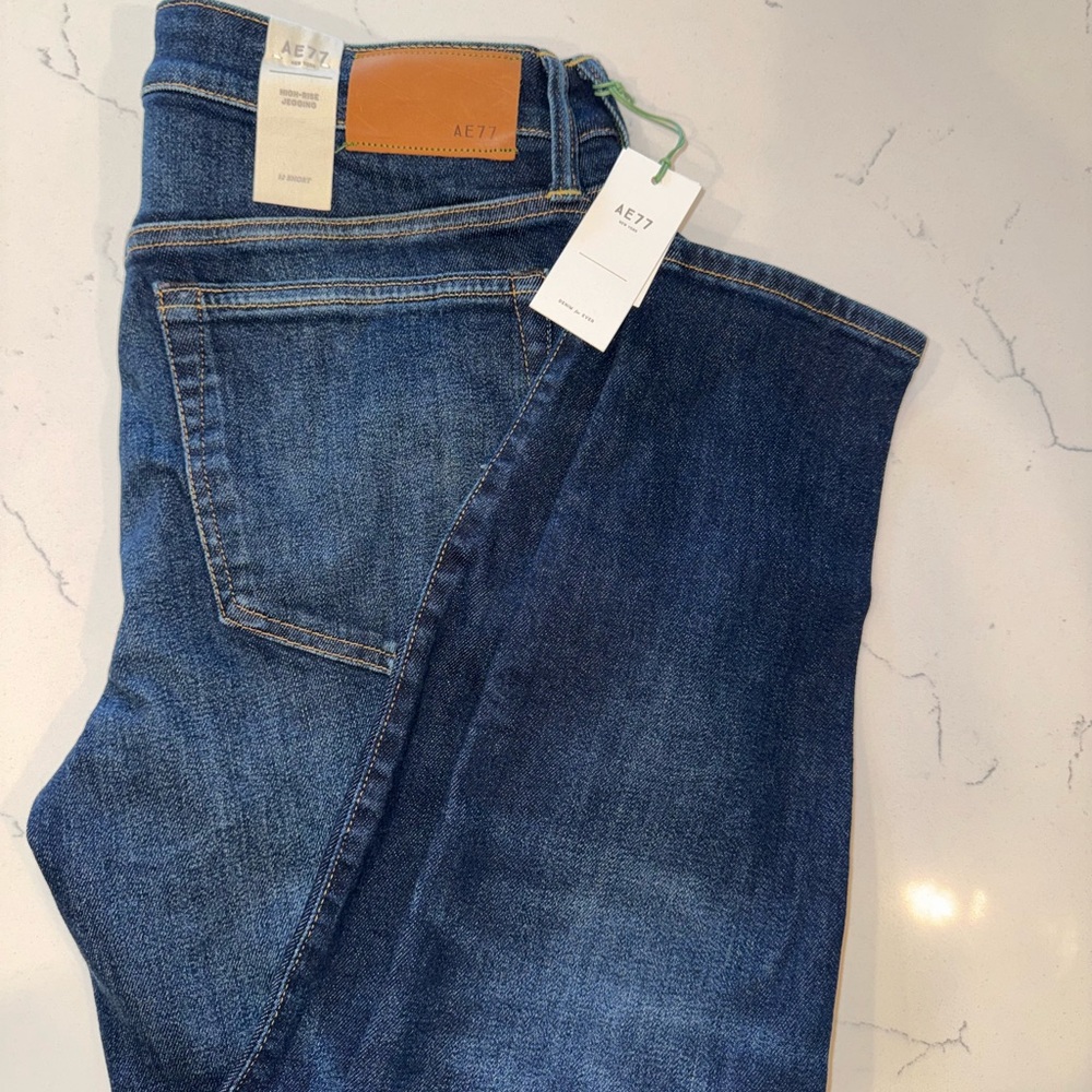 AE77 Blue Denim Jeans